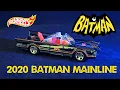 2020 Hot Wheels Batman Mainline - Holy Vehicles Batman Batplanes Batmobiles and a Batcopter