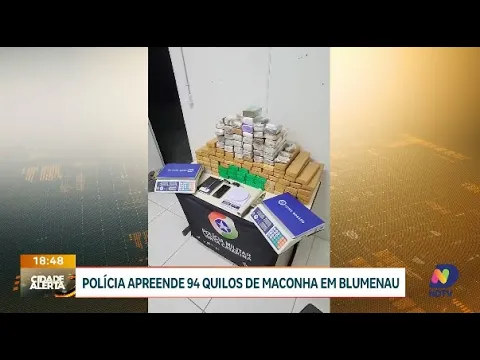Polícia Militar faz duas grandes apreensões de drogas em Blumenau e São Lourenço do Oeste