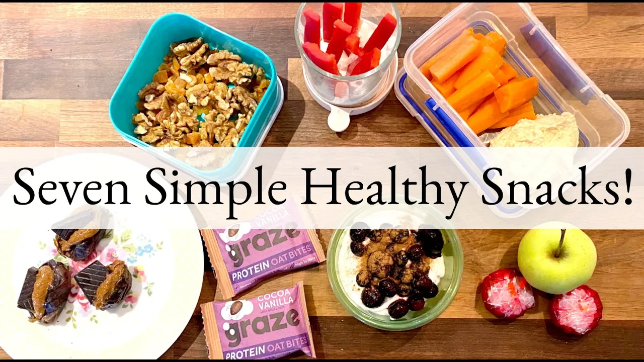 SEVEN QUICK & HEALTHY SNACK IDEAS FOR BUSY PEOPLE   AD