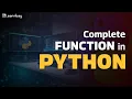 Function in Python Python Tutorial for Beginners Python Full Course Learnbay