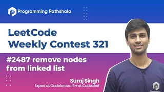 weekly contest 321 Remove Nodes from Linked List Explanation and Solution