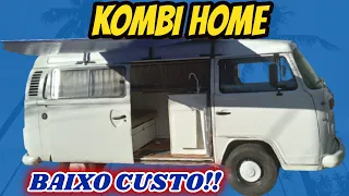 KOMBI HOME A VENDA, PROJETO BOM E BARATO!!!