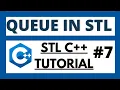 Queue in C STL Built in data structures C STL tutorial - 7