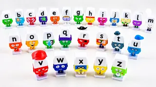 Alphabet Lore  Season 2 A-Z Unboxing Toy | Learn Alphabet with Alphablocks Toy Figures | Learn ABC