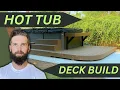 Lagu Trex Deck Build Around This Hot Tub Swim Spa!! Framing and Decking Install Start to Finish!