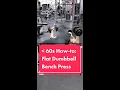 Download Lagu Flat Dumbbell Bench Press - Under 60s How-to - Schaum Fitness