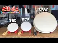 50 drum vs 75 drum vs 380 drum Nintendo Switch Drum Controllers for Taiko no Tatsujin