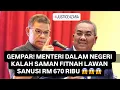 Download Lagu GEMPAR! MENTERI PKR KALAH SAMAN RM 670 RIBU LAWAN SANUSI 😱😱😱