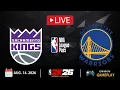 NBA LIVE Golden State Warriors vs Sacramento Kings Aug 14 2026 NBA 2K26 SIMULATION