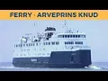 Download Lagu Classic Ferry Video 1995 - Departure of ferry ARVEPRINS KNUD, Halsskov (DSB)