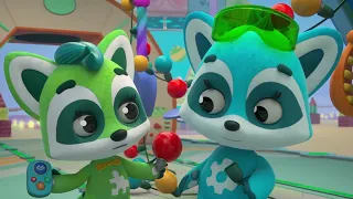 🦝द रकून बैंड | Episode 53 गायब पेड़ THE MISSING TREE🌳| Fun Songs, Music Box Magic & Musical Learning