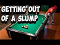 Starting to Play Better 8 Ball League match