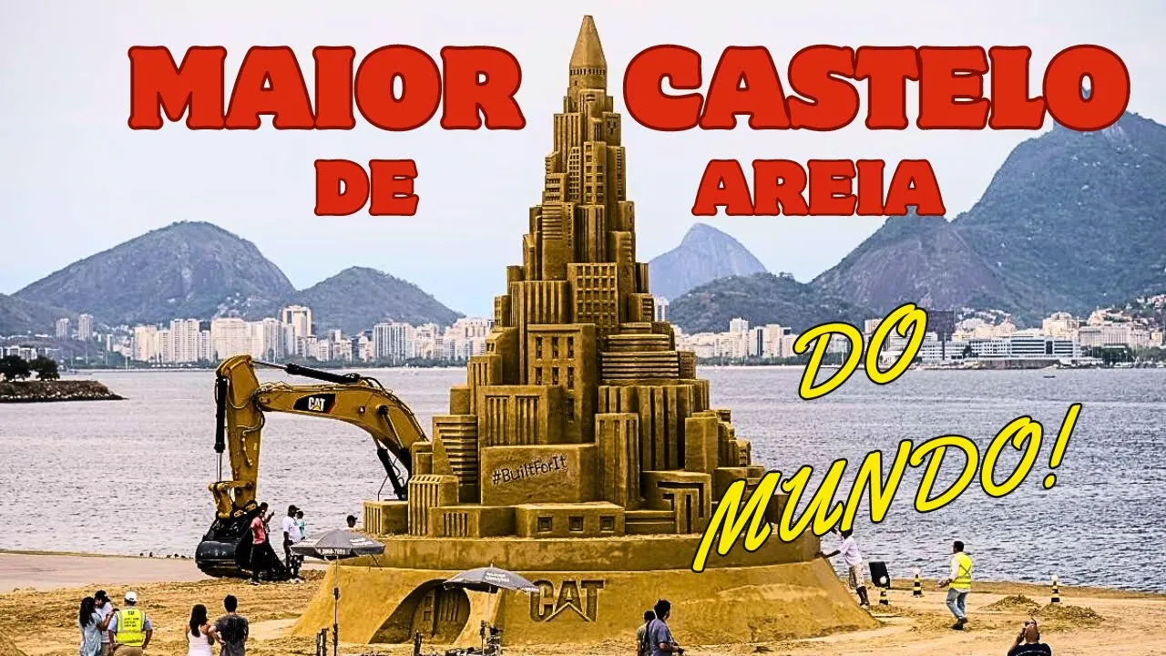 A Arte Surpreendente das Esculturas em Areias nas Praias