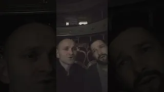 Фрагмент пісні Тихо над річкою Duet акапелла українськапісня київськийтеатроперети 