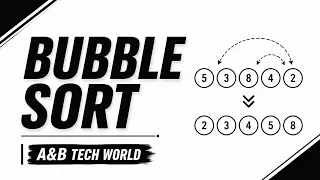 Bubble sort Bubble sort using python DSA Sorting techniques A B Tech World