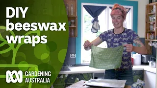 how to make beeswax wraps diy gardening australia