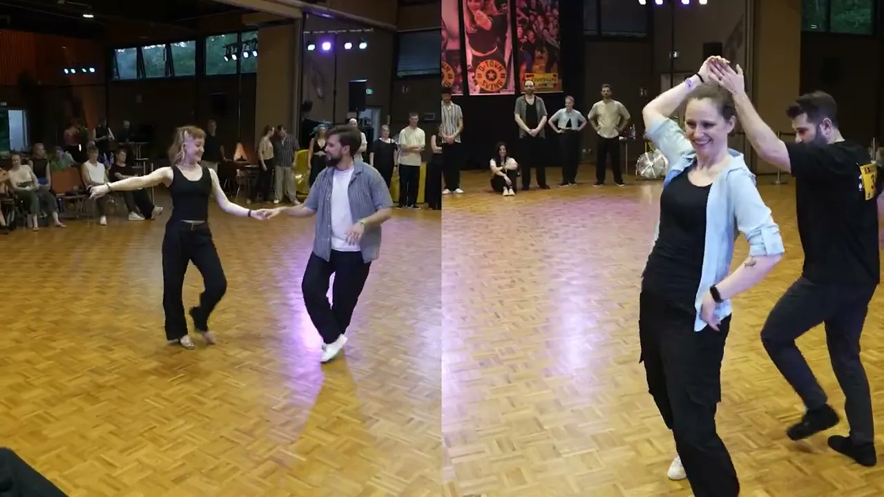 Ben Morris & Klara Epperlein - 2nd place Jack&Jill All-European Finals - D-Town Swing 2026