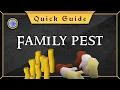 Updated Family pest mini-quest guide
