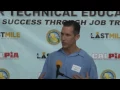 Inspiring Speech by Code 7370 Graduate