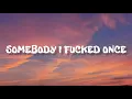 Lagu ZOLITA - SOMEBODY I FUCKED ONCE  ( LYRICS )