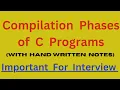 Compilation of C Program Lec - 2