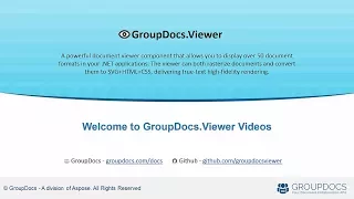 Showcase - GroupDocs Viewer New Front End at Mono