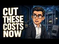 Cut These Expenses Before They Control Your Life