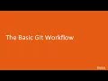 Version Control with Git The Basic Git Workflow packtpub com