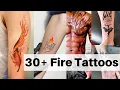 Fire tattoo designs Fire tattoo time lapse Flame tattoos on arm Blue flame - Lets style buddy