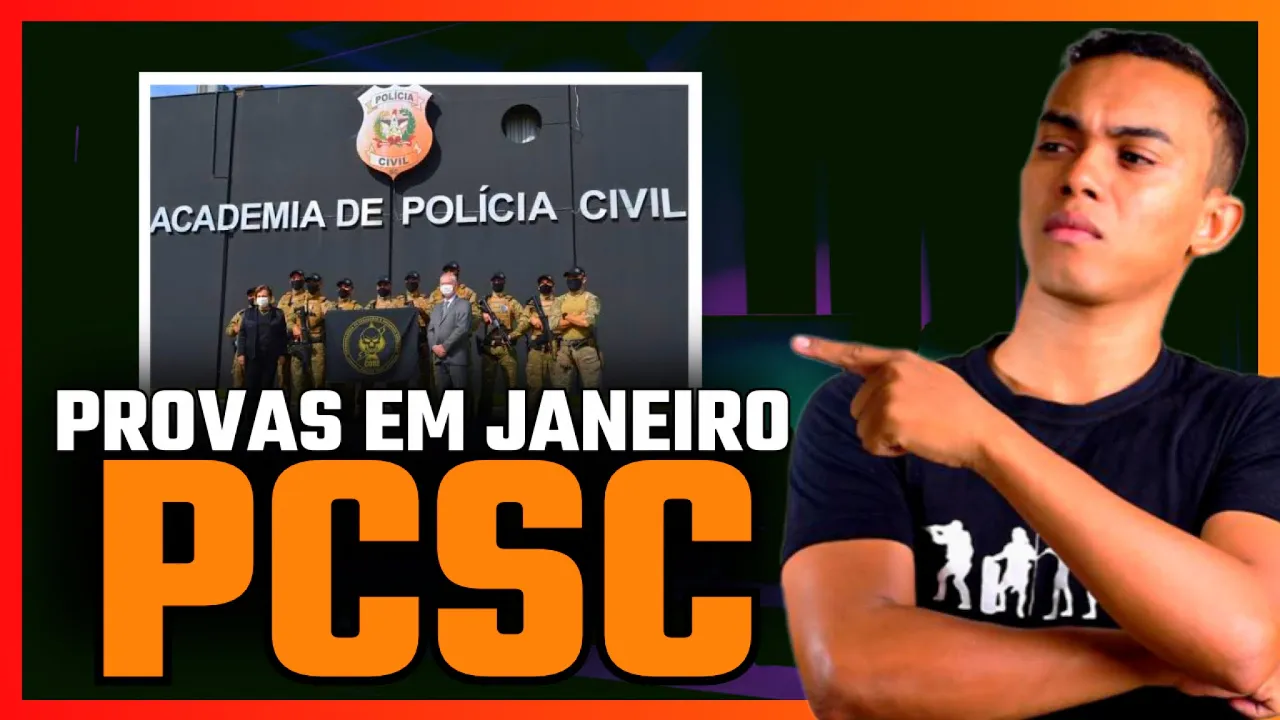CONCURSO POLÍCIA CIVIL SANTA CATARINA 2024