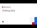 Coding data - ATLAS ti Windows