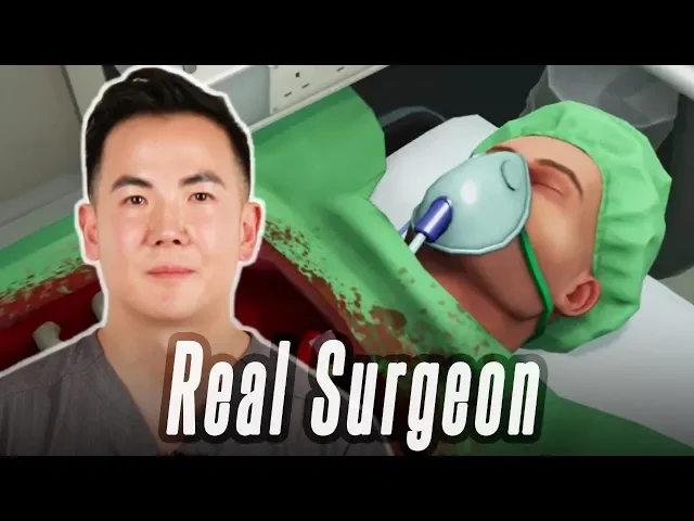 A Real Surgeon Performs Surgery In "Surgeon Simulator"