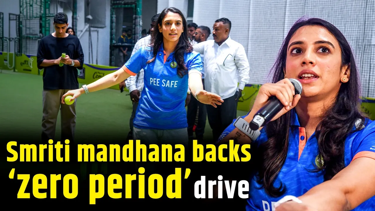 Smriti Mandhana Backs ‘Zero Period’ Initiative | Calls for Open Conversation on Menstrual Health