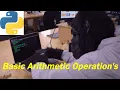 Basic Arithmetic Operations Don s Python Programming
