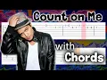 Download Lagu Bruno Mars - Count on Me - EASY Guitar tutorial (TAB) with Chords