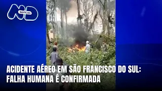 Relatório final aponta falha humana no acidente aéreo em São Francisco