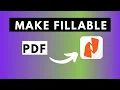 How to Make a Fillable PDF Using Nitro Pro