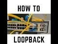 loopbacking on a port - How to