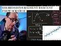 Linear Regression and Gradient Descent From Scratch Just Python and Numpy Part 1 The Math
