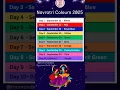 Download Lagu Navratri 2025 Colours | 9 Days 9 Colours | Navratri Colour of the Day September 22 - October 1 2025💃