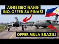 ITALY SOBRANG AGRESIBO NA SA KANILANG OFFER BRAZIL MAY OFFER NA MATINDING AIRCRAFT SA PILIPINAS