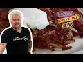 Guy Fieri Tries Corned Beef Hash in Texas Diners Drive-Ins and Dives Food Network