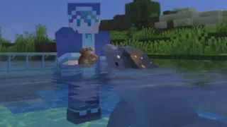 I just made actual Dolphin skin simulated in Minecraft Bedrock DolphinMasterMB still cooks