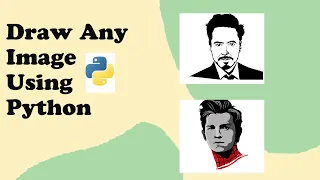 Draw any image using Python in sketchpy just in 3 lines