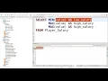 Basic Aggregation in SQL