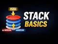 Stack Data Structure Explained Push Pop Overflow Underflow Beginner