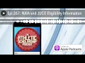 Epi 267 NAIA and JUCO Eligibility Information