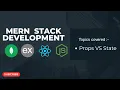 React JS 3 Props vs State Clear Difference When to Use Each