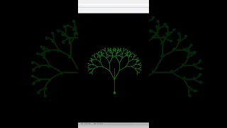 Amazing Fractal Green Tree Design Using Python Turtle watch now