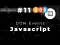 HTML CSS JS DOM Events Filipino Tagalog